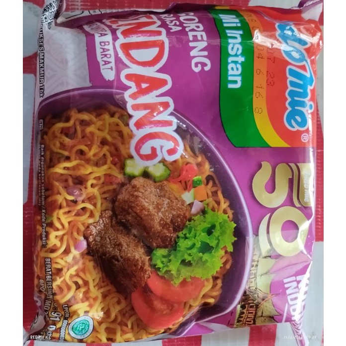 

MIE RENDANG & MIE SEDAP SOTO