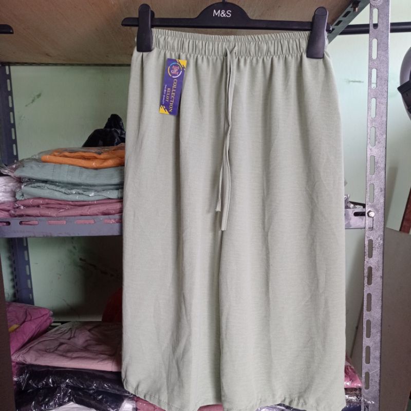 YES Celana Kulot Pendek Crinkle Airflow 7/8 Allsize Fit to XL