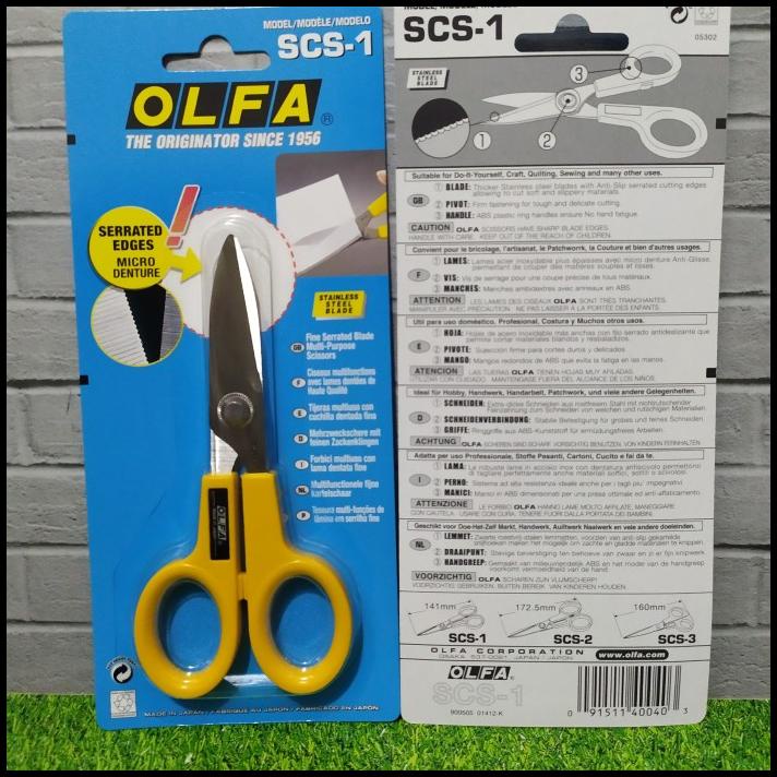 

Gunting Scs-1 Olfa Stainless Steel Blade