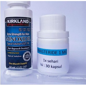 

Paket Fin4s 1 (Minoxidil 1 + Fin4steride 1 mg isi 30 ,Ketomed