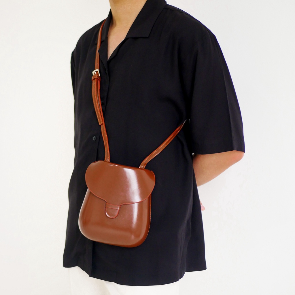 Casual Leather Slingbag