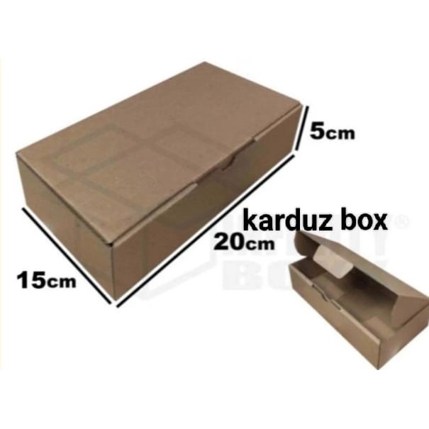 

kotak karduz pizza box die cut ukuran 20x15x5 cm