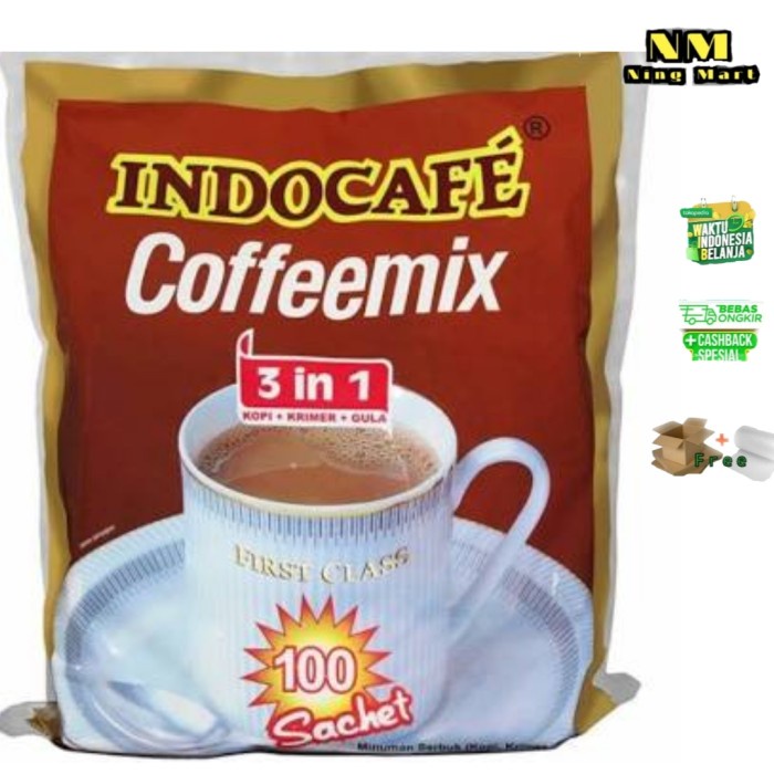 

indocafe coffeemix isi 100 sachet