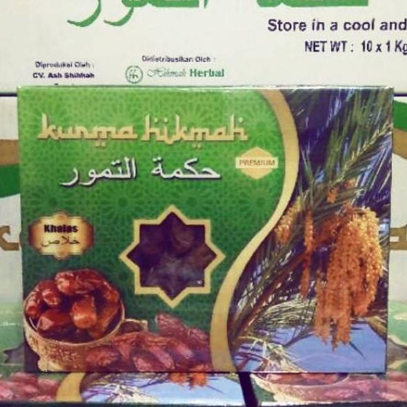 

12.12 Flash Sale EXP MEI 2024 Kurma HIKMAH KHALAS PREMIUM 1KG !