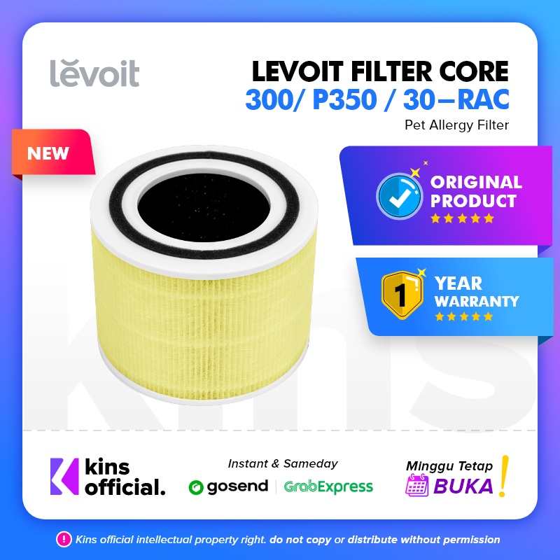 Levoit Core 300 Air Purifier Replacement Filter Pet Allergy