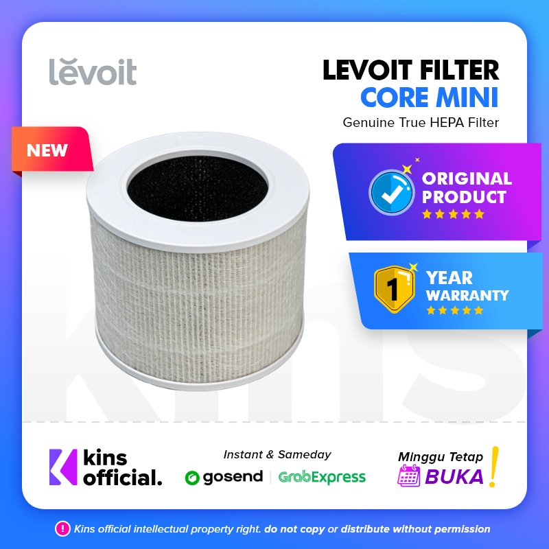 Levoit Core Mini Desktop HEPA Replacement Filter Genuine USA Original