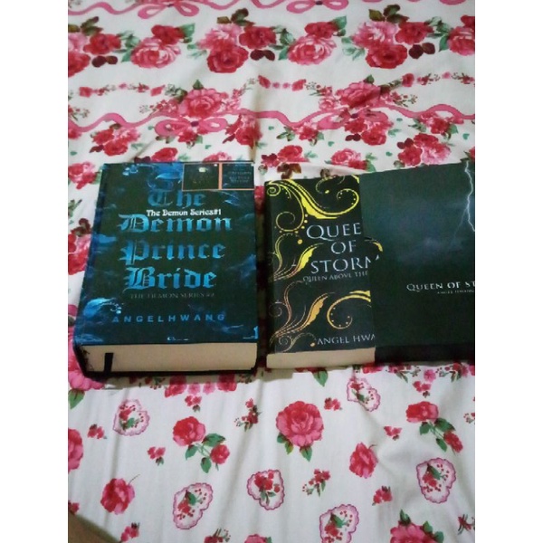 Preloved 3 Novel THE DEMON KING MATE, THE DEMON PRINCE BRIDE dan Queen of storm THE DEMON SERIES (AD