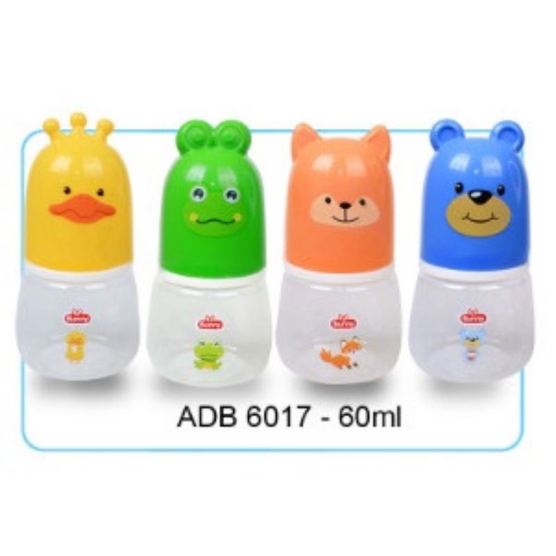 Botol Susu Karakter Slim Neck Bunny BPA Free 250 Ml/150 Ml/60 ml 2417 /1217