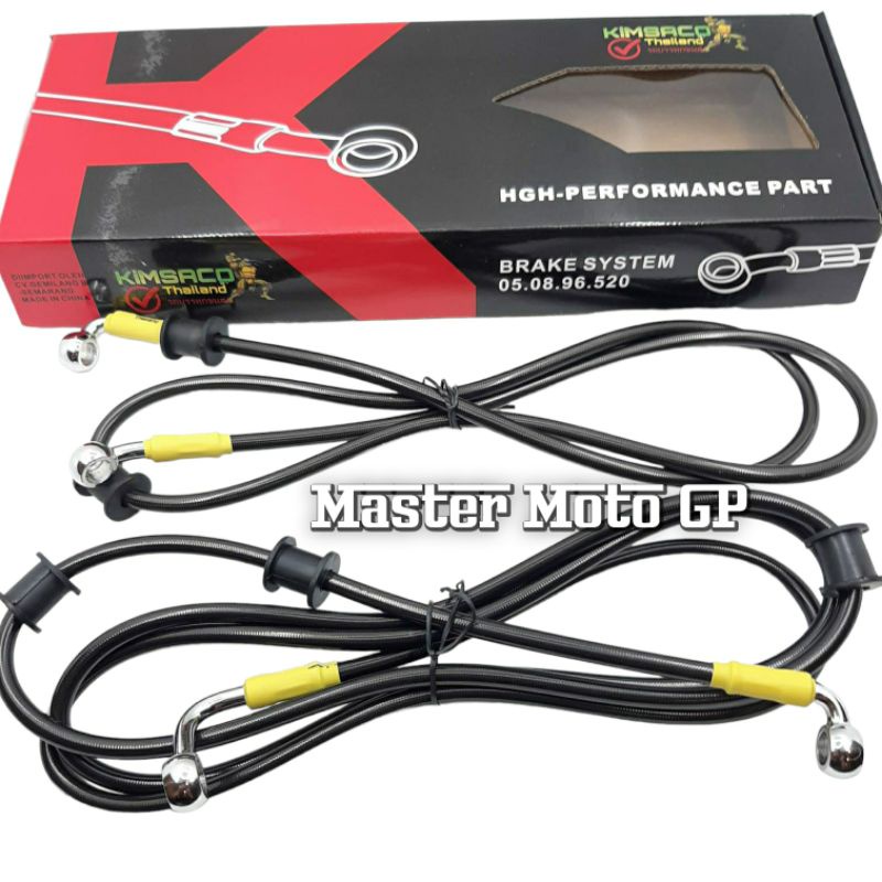 selang rem nmax no abs Kymsaco selang rem nmax depan belakang no abs kabel rem nmax depan belakang kymsaco thailand import