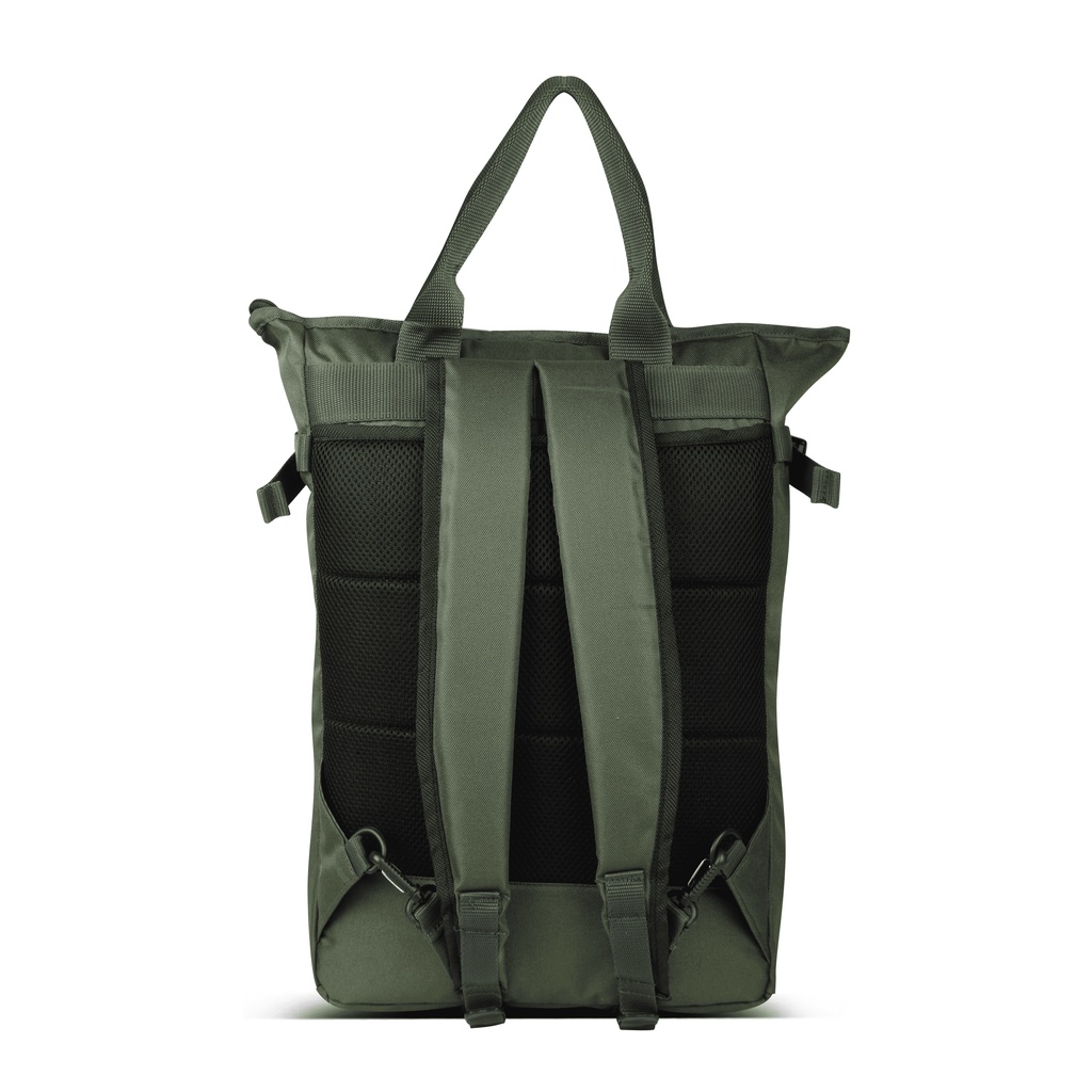 ANT PROJECT - Ransel Pria MOBIUS 2 in 1Olive  - Backpack Pria 2 Mode Tote Bag