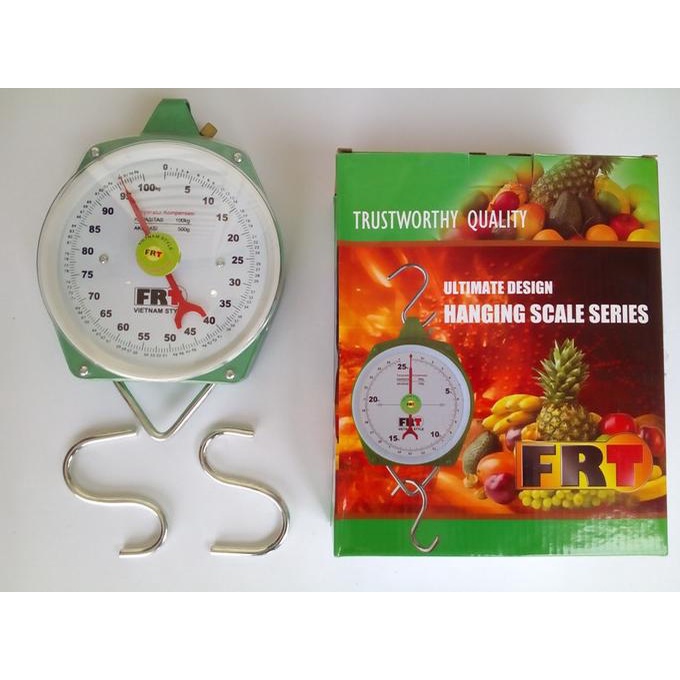 Timbangan Gantung Frt 100 Kg - Timbangan Besi - Timbangan Jarum Manual