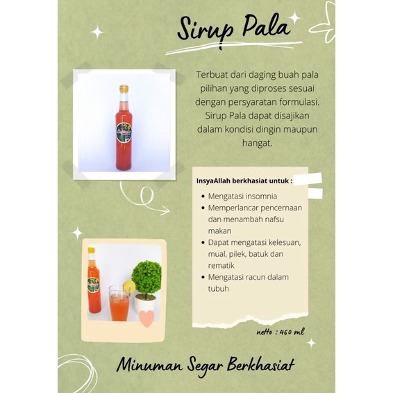 

Suplemen Kesehatan Mengatasi Insomnia Sirup Pala 460ml Free Packing Bubble Wrap Multikhasiat Mencegah Batuk Pilek 100% Alami Aman Untuk Anak Anak Dan Dewasa Penyegar Alami