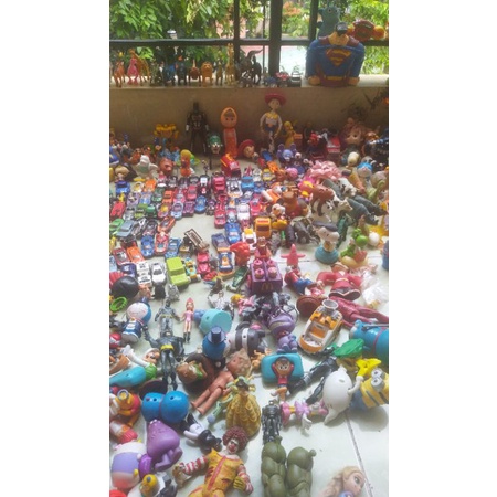 30-12-2022 obral mainan mcd flash sale mainan anak mainan minion spongebob Mcdonald donald mickey mo