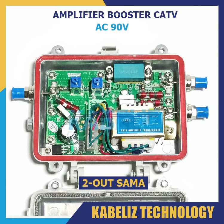 BOOSTER OUTDOOR AMPLIFIER CATV 90V