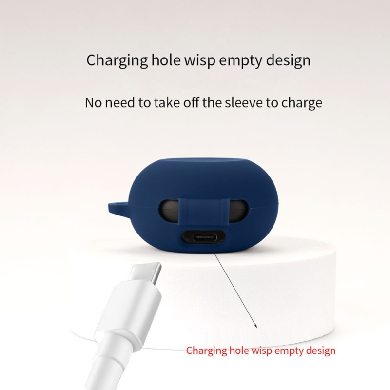 Zzz Untuk Oraimo Airbuds3 Shockproof Washable Protective Sleeve Rumah Anti Gores