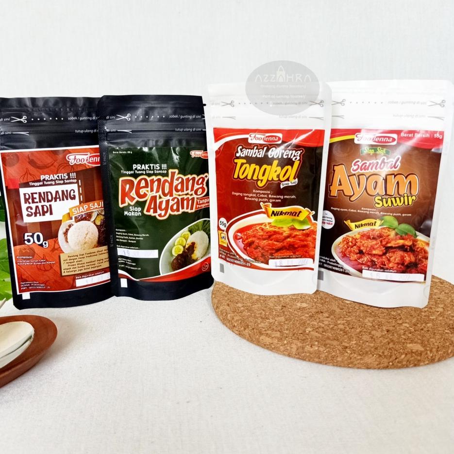 

(♥C6369] FOODENNA FOOD - FOODENA FOOD - MAKANAN INSTAN SIAP SAJI