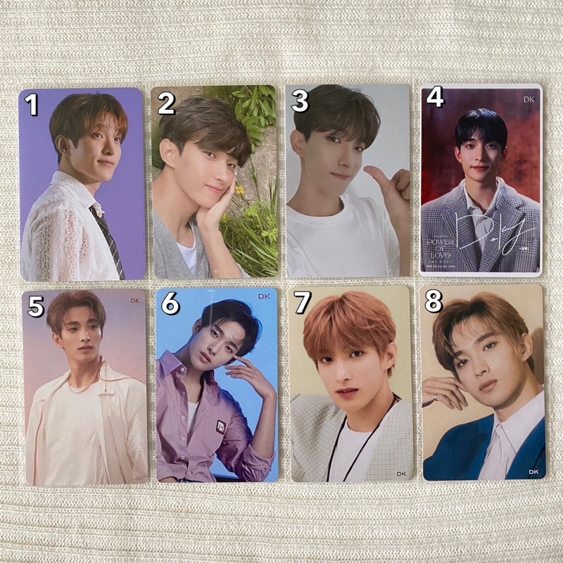DK Dokyeom Seventeen Official Photocard PC ktown4u Henggarae PO Benefit In The Soop Pendant Power of
