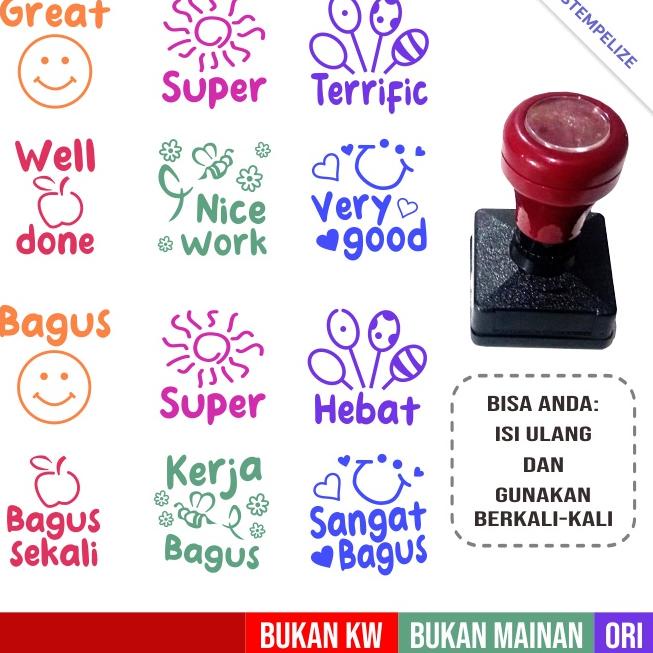 

Buy Again 11.11 Stempel Reward Penilaian Guru TK / SD / Anak ❈