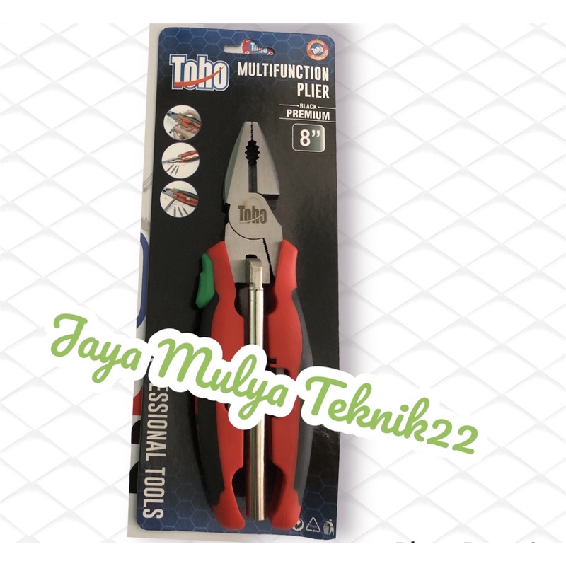 TOHO Tang multifungsi 8 inch / Multifunction plier / Alat perkakas berkualitas