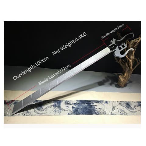 Attack On Titan Levi Ackerman Pedang Kayu