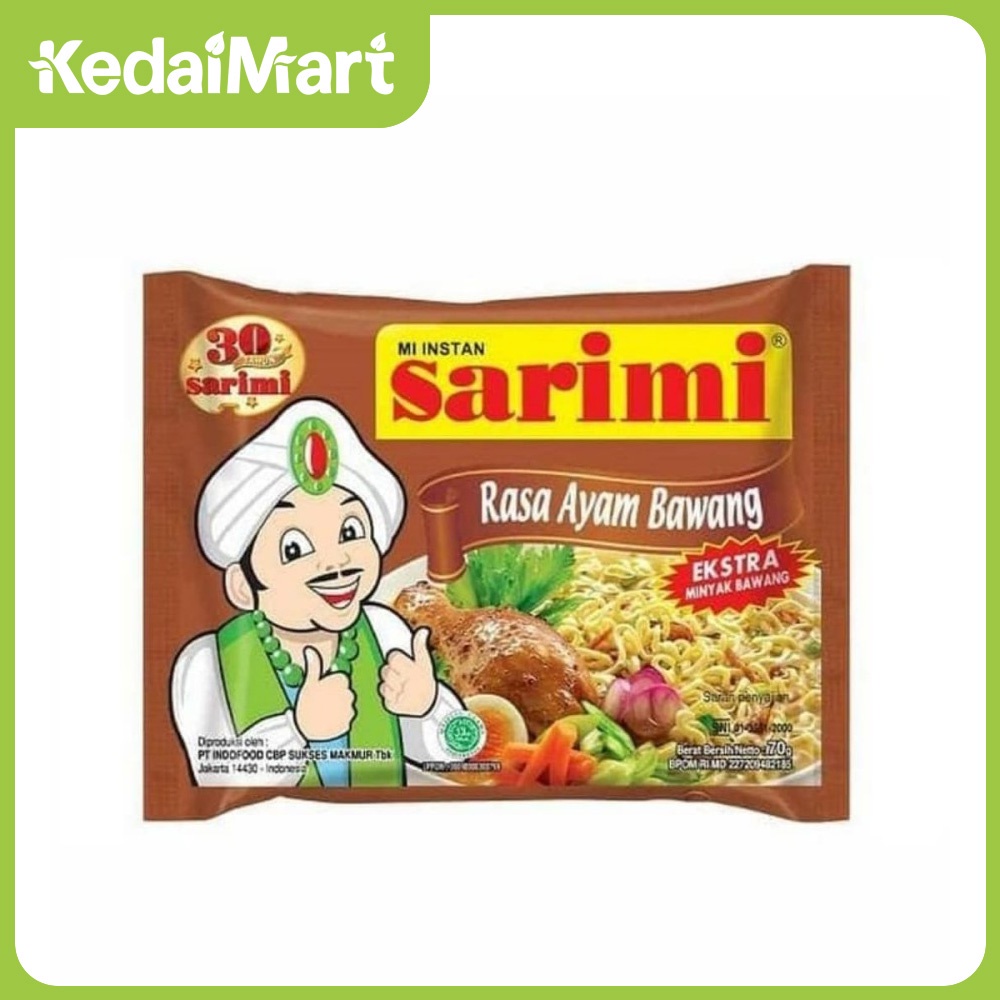 

Sarimi Mie Instant Rasa Ayam Bawang Pcs