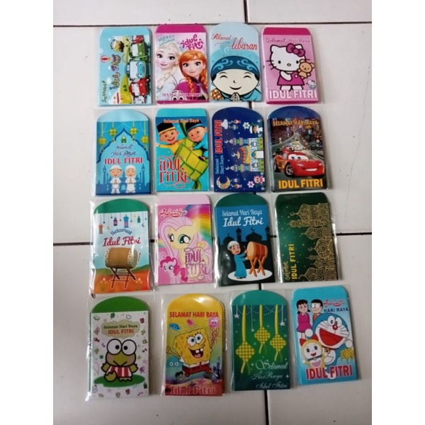 

Amplop Lebaran Ukuran M (11X8) Isi 100 Lembar