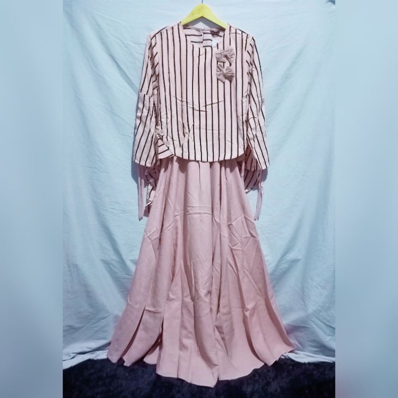 gamis taris busana model Set Rok salur salem