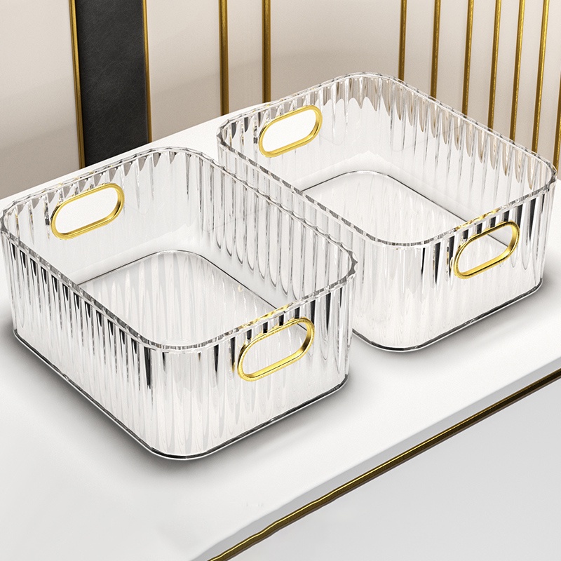 Kotak penyimpanan mewah kecil, kotak penyimpanan plastik, kotak tertutup transparan, kotak penyimpan