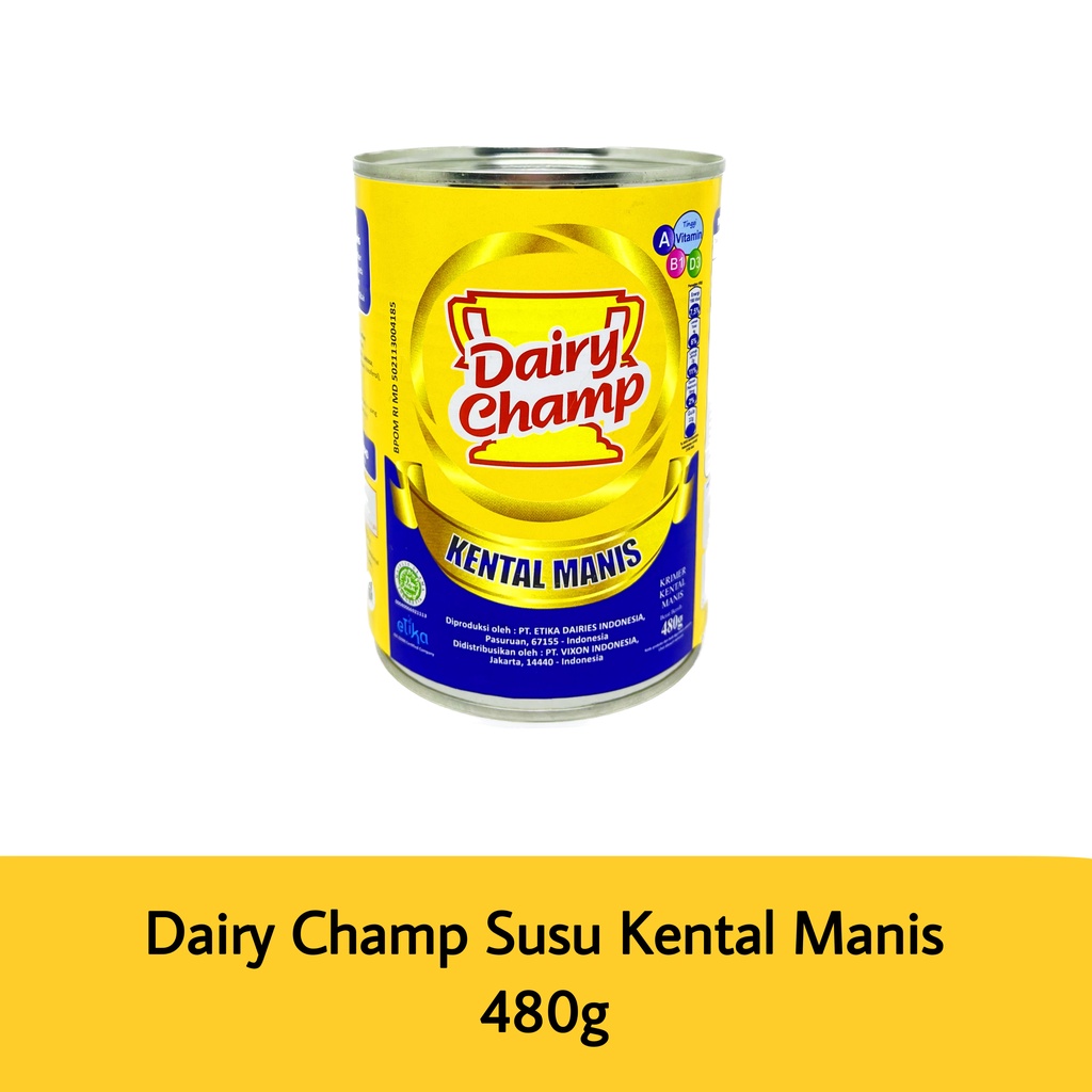 Susu Kental Manis Dairy Champ 480gr