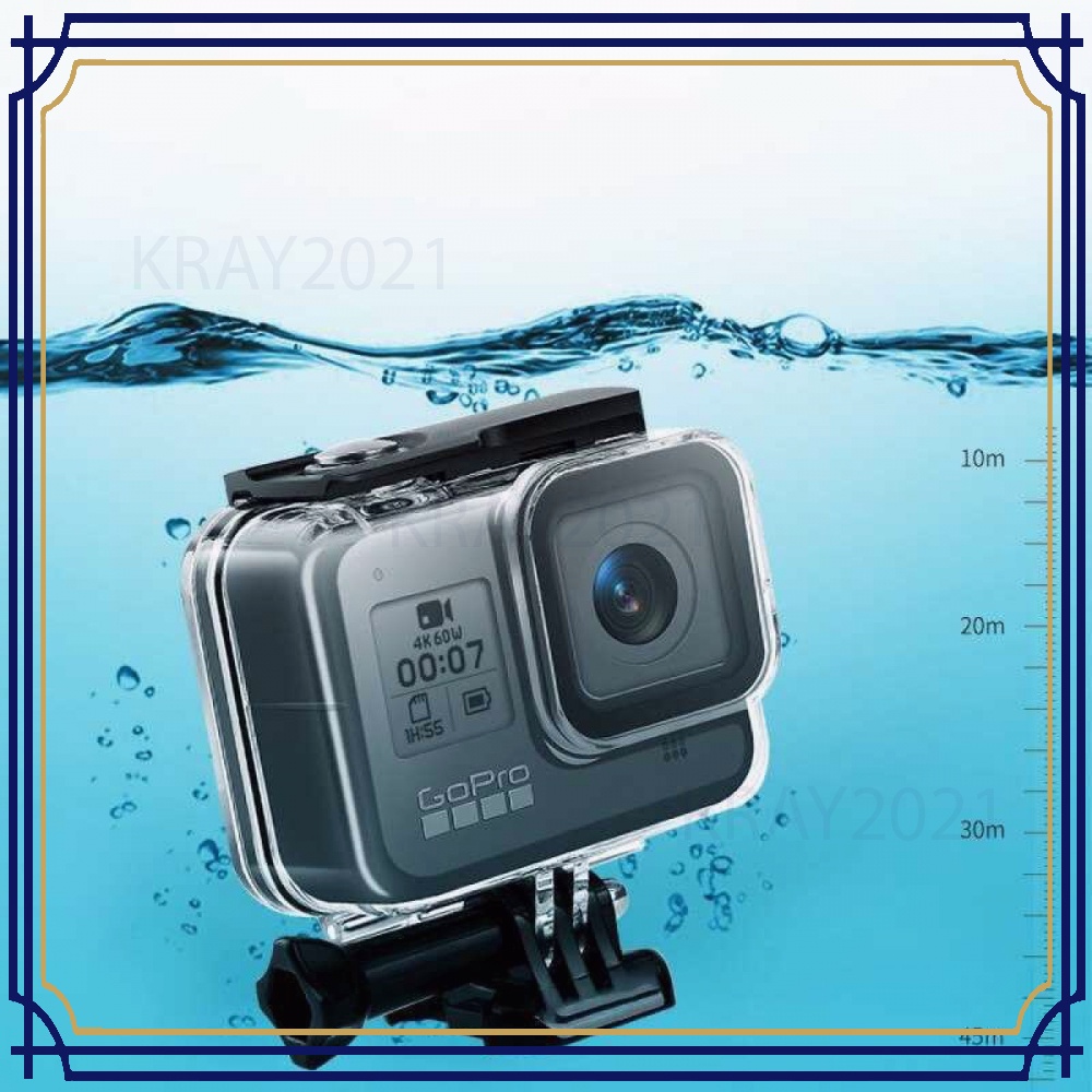 Underwater Waterproof Case 60m for GoPro Hero 8 - NEE-801