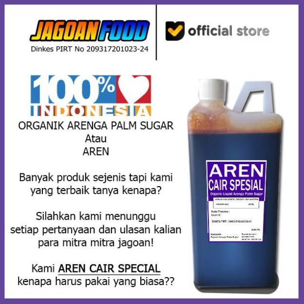 

[PRODUK 0VRYR] GULA AREN CAIR SPECIAL MIX PREMIUM QUALITY UNTUK KOPI TEH SUSU BROWN SUGAR GULA MERAH CYA