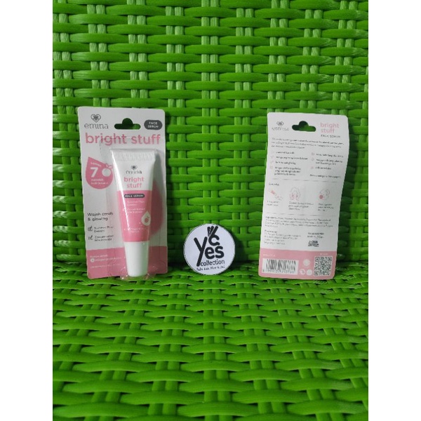 Emina Face Serum Bright Stuff Pouch 7.5ml Muka anak remaja wajah cerah glowing