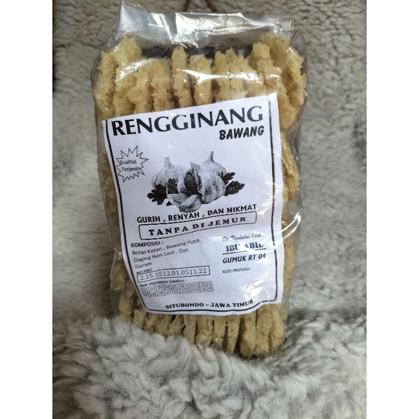 

RENGGINANG MENTAH RASA BAWANG