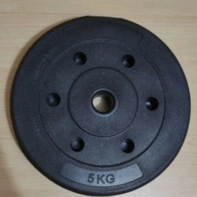 Beban barbell dumbbell PVC 5 Kg