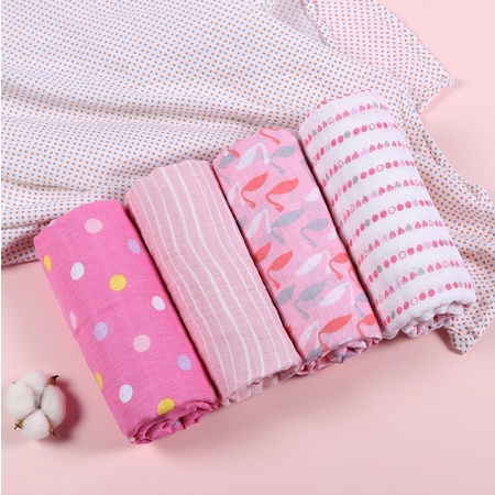 cod bedong bayi muslin sweddle 120*100 bedong bayi jumbo cotton bamboo adem lembut nyerap keringat multifungsi