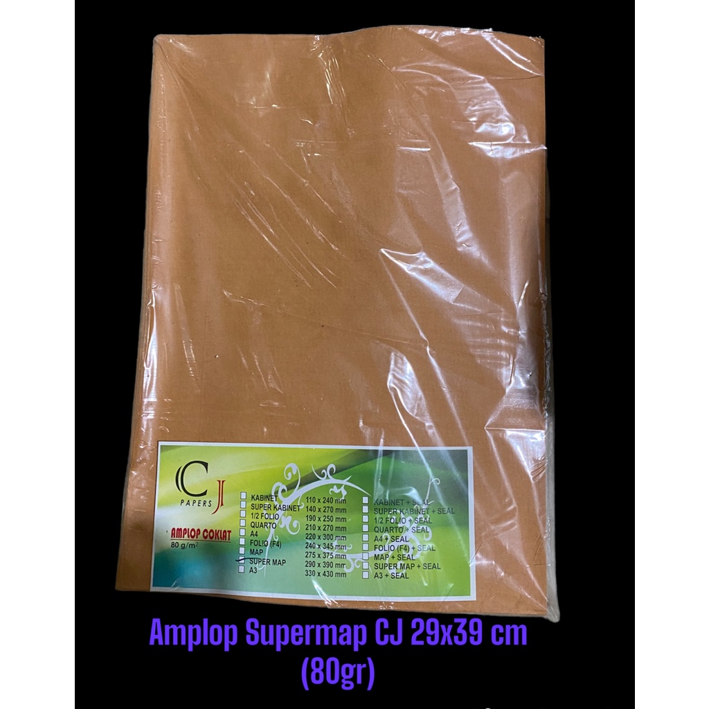 

AMPLOP SUPERMAP CJ