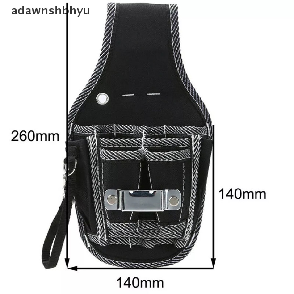 Adawnshbhyu Electrician Waist Pocket Tool Belt Kantong Tas Obeng Kit Holder Case Cal  Id