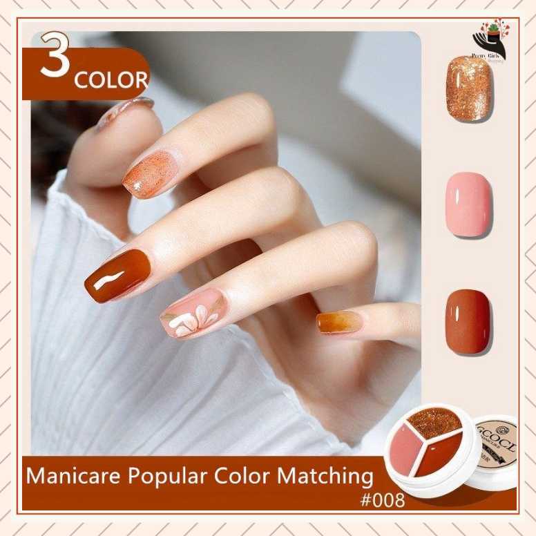 Pretty KUTEK GEL 1SET/22PCS UV LED MUD PAINTING GEL NUDE /NAIL GEL POLISH 5ML/CAT KUKU HALAL