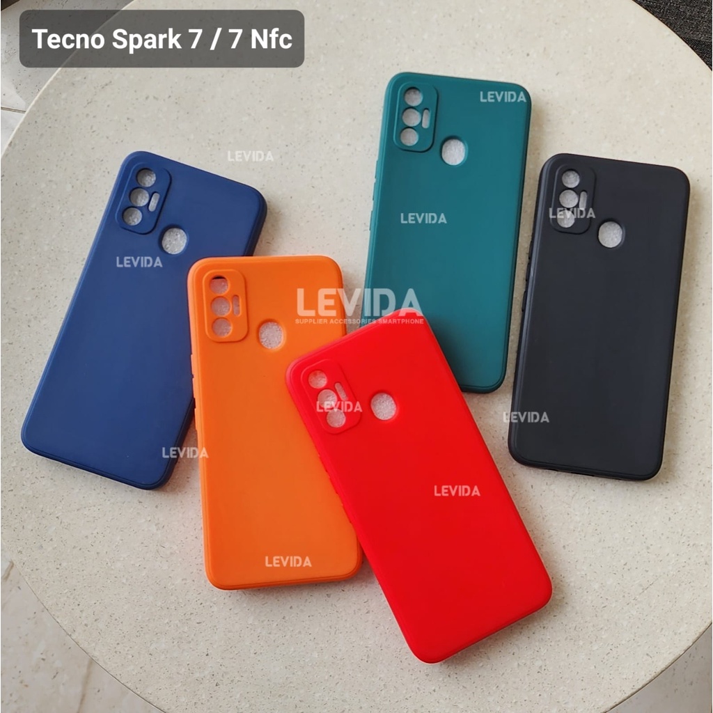Tecno Spark 7 Tecno Spark 7 NFC Tecno Spark 5 Pro Macaron Square Softcase Candy Macaron / Case Squar