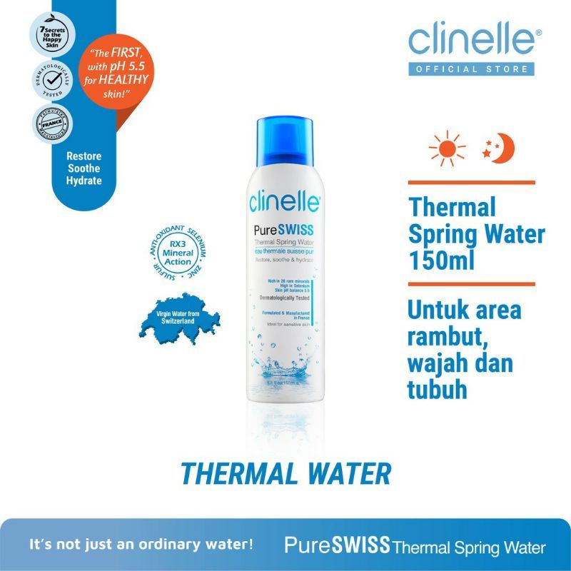 CLINELLE THERMAL SPRING WATER 150ML