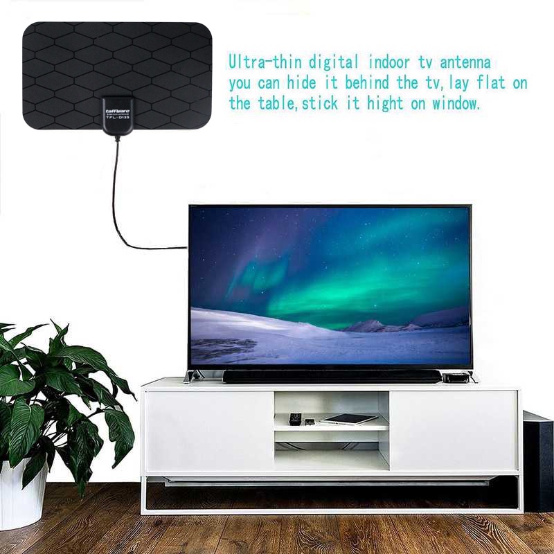 Antena TV Digital Indoor TV Digital DVB-T2 Power Booster Taffware TFL-D139 Set Top Box