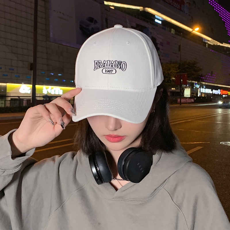 Topi baseball Motif Bordir Tulisan Untuk Pria / Wanita