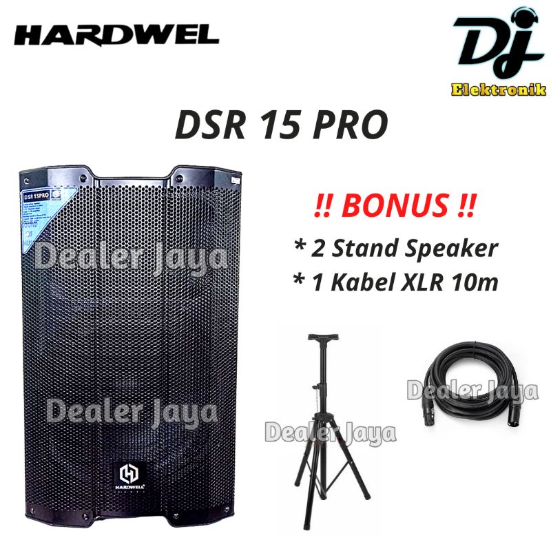 Speaker Aktif Hardwell DSR 15 PRO / DSR15 PRO - 15 inch