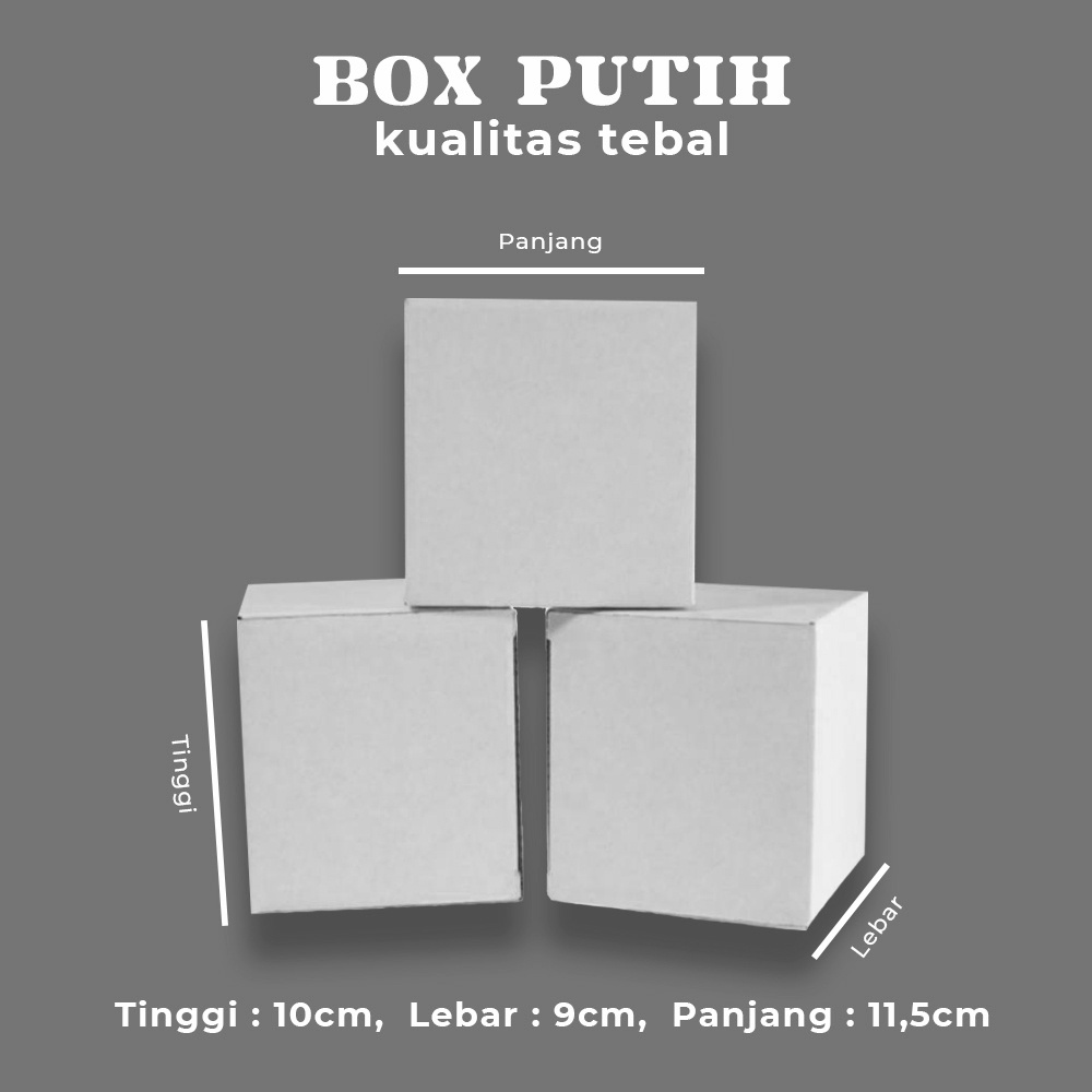 

BOX DUS MUG/GELAS PUTIH