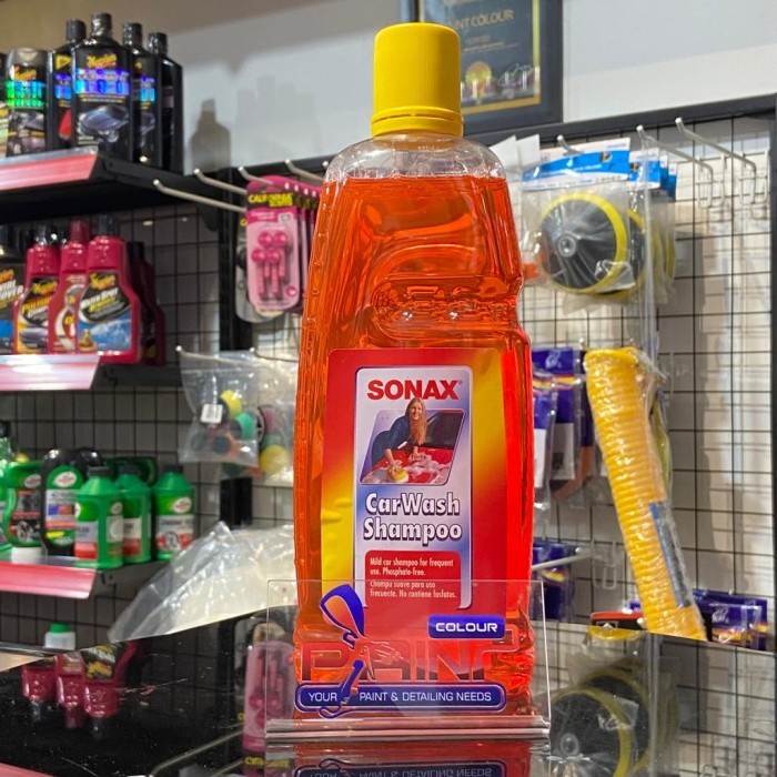 SONAX CARWASH SHAMPOO 1L ORI DIY 314-341 Shampo Cuci Mobil Motor