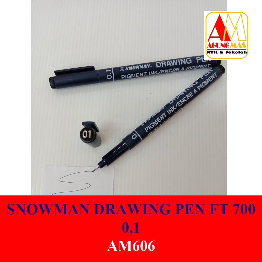 

SNOWMAN DRAWING PEN FT 700 0,1
