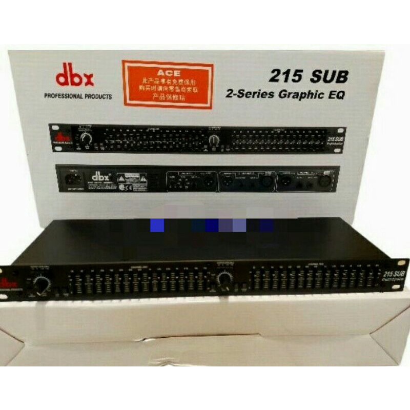 EQ dbx 215 SUB