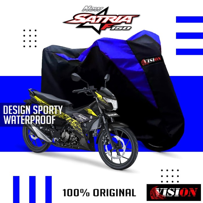 COVER MOTOR BEBEK SUPRA SONIC SATRIA JUPITER MX SARUNG BODY VISION