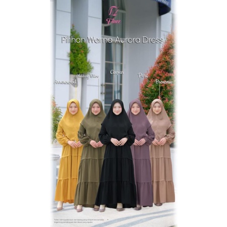 AURORA DRESS SET BY FAUZ HIJAB