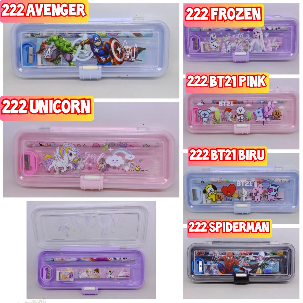 

GEM - KOTAK PENSIL | TEMPAT PENSIL | PENSIL CASE SET | 4 IN 1 STATIONERY | PERALATAN TULIS | ALAT TULIS KANTOR | ATK | KOTAK PENSIL KARAKTER CEWEK COWOK | TEMPAT PULPEN | KOTAK PULPEN MIKA | TEMPAT PENSIL BTS | BTS | PERNAK PERNIK BTS